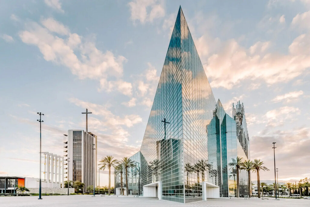 Christ Cathedral on the Diocese of Orange campus